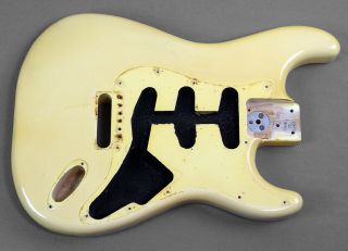 1977 Fender Stratocaster Body Vintage American Usa Olympic White 1978 1976