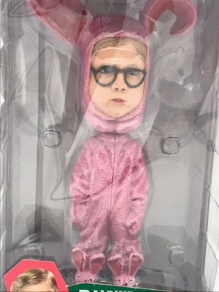 A Christmas Story Ralphie In Pink Bunny Suit Headknocker NECA 2