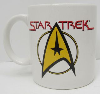 1994 Star Trek The Next Generation Coffee Mug Pfaltzgraff Cup - F3