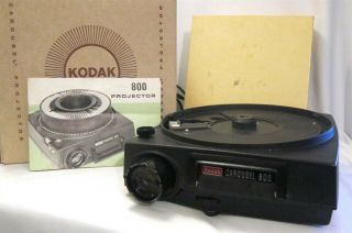 Vintage Kodak Carousel 800 Slide Projector W/ Remote Control Great