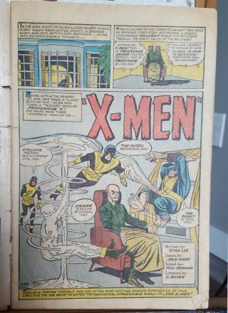 X - Men 1 September 1963 Silver Age 3