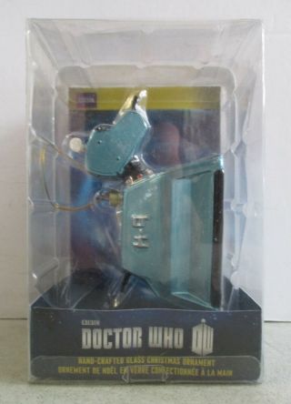 Mip 2014 Kurt S.  Adler Bbc Doctor Who K - 9 Hand Crafted Glass Christmas Ornament