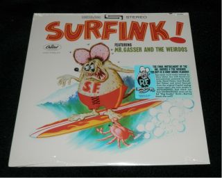 Mr.  Gasser And The Weirdos Surfink Rsd Exclusive Lp Surf Fink Hot Rod 64