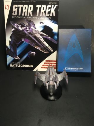 Eaglemoss Star Trek Jem’hadar Battlecruiser