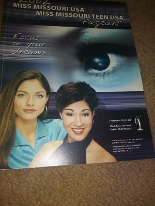 Miss Missouri Teen/ Miss Program Book 2002