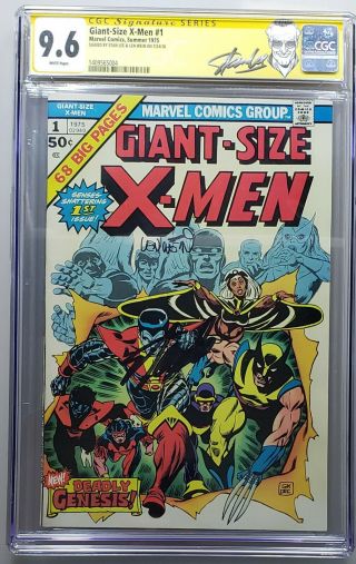 1975 Giant Size X - Men 1 Gsx Cgg Ss 9.  6 White Pages Stan Lee And Len Wein