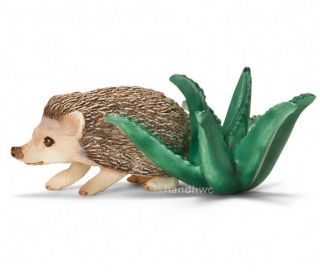 Schleich 14676 Four - Toed Hedgehog Model Animal Toy - Nip
