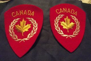 Post Ww Ii Korean War Era Canadian United Nations Service Patches/badges