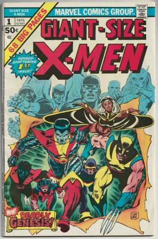 Giant - Size X - Men 1 ([july] 1975,  Marvel) Detailed Scan And Photos 1st X - Men