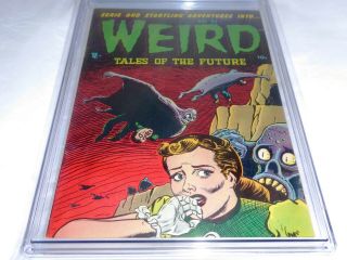 Weird Tales of the Future 4 CGC Universal Grade Comic Golden Age Aragon PreCode 3