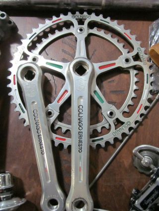 Vintage Campagnolo Record COLNAGO 7 Speed Full Group 3