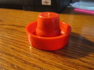 Vtg Aladdin Red Stopper Top Cap Only No.  30 Plastic From 1960s Replacement Part