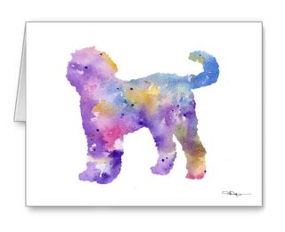 Goldendoodle Note Cards With Envelopes