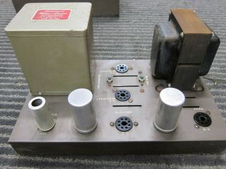 Vintage Eico Hf - 60 Mono Tube Power Amp,  Acrosound To - 330,  Restore