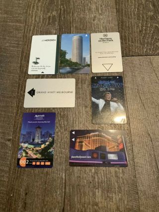 Hotel Key Cards Marriot Singapore,  Swisshotel Singapore