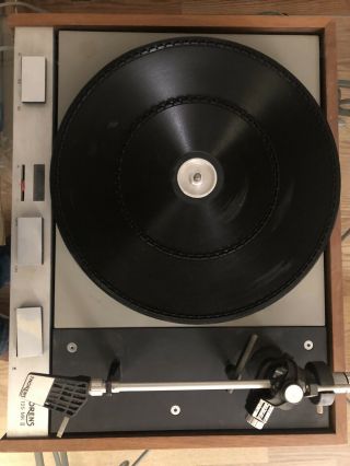 Vintage Thorens Td 125 Mkii Turntable Record Player - As - Is Parts/repair