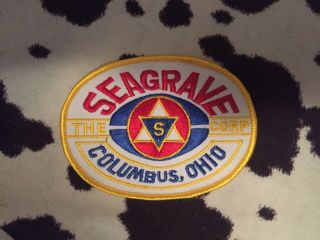 Seagrave,  Columbus Oh Patch - Rare And