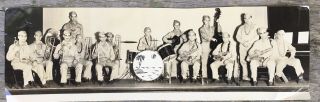 1944 Ww2 Us Army Soldier Big Band Musicians Photo Photograph