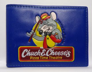 Chuck E Cheese Blue Wallet Pizza Time Theatre 1981