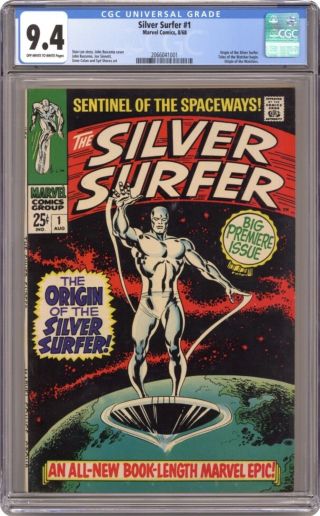 Silver Surfer 1 Cgc 9.  4 1968 2066041001