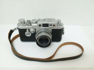 Vintage Leica Dbp Ernst Leitz Gmbh Wetzlar 35mm Film Camera No.  981316
