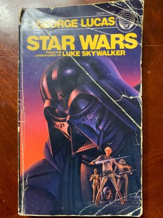 Star Wars Ballantine Novel,  George Lucas,  1st Edition,  December 1976