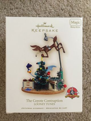 The Coyote Contraption Looney Tunes Hallmark Keepsake Ornament