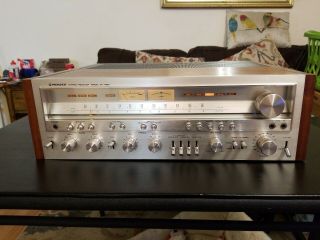 Vintage Pioneer Stereo Receiver Model Sx - 1050