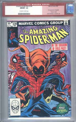 Spider - Man 238 Vol 1 Cgc 9.  8 Perfect 1st App Of Hobgoblin