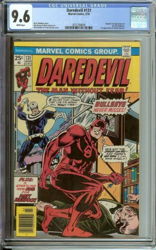 Daredevil 131 Cgc 9.  6 White Pages