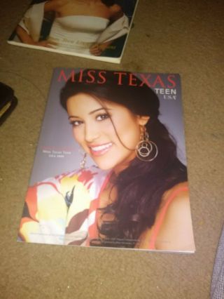 Miss Texas Teen Usa Program Book 2009 Lauren Guzman On The Cover