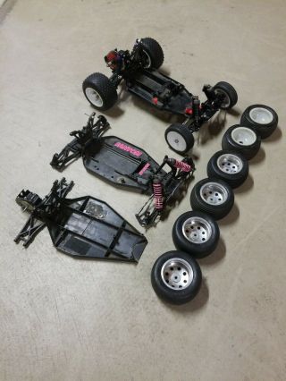 Vintage Team Losi Buggy Roller - Losi Fantom Graphite Chassis - Team Associated
