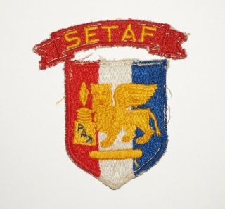 Setaf Patch And Tab German Made Post Wwii Us Army P0037