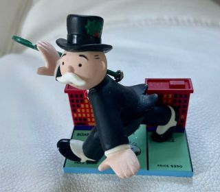 Mr Monopoly 2000 Hallmark Keepsake Christmas Ornament