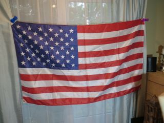 4x6 Feet American Flag Nylon 50 Stars Sewn Stripes W/grommets Usa