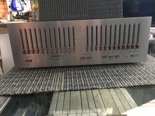 Vintage Pioneer Sg - 9800 12 Band Graphic Equalizer - Eq Gorgeous