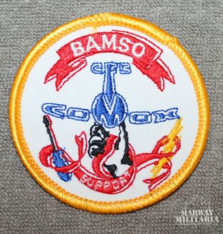 Caf Rcaf,  Bamso Cfb Comox Support Jacket Crest/patch (19684)