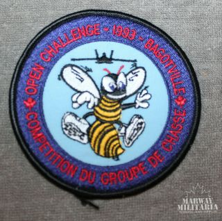 Caf Rcaf,  1993 Open Challenge Bagotville Jacket Crest/patch (19669)