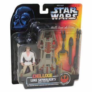 Star Wars Deluxe Action Figure Set - Luke Skywalker 