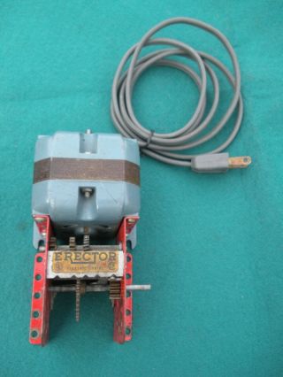 Gilbert Erector A49 Electric Motor And Gearbox X - 1950 