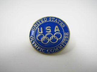 Vintage Collectible Pin: United States Olympic Committee Usa