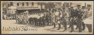 A2 Imperial Japanese Army Photo Ceremony For Death Soldiers Of War At Hometown