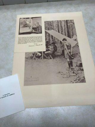 Norman Rockwell Boy Scout Print - 12 " X 16 "