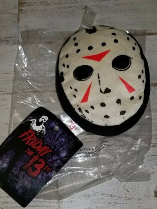 Nwt Culturefly Horror Haul Friday The 13th Jason Mask Mini Pillow Plushie/plush