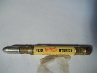 Old Bullet Pencil Reid Yellow Dent Hybrids William Buss Blue Hill Nebraska