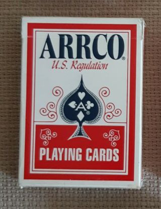 Deck Of Arrco Playing Cards