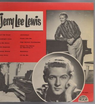 Orig Jerry Lee Lewis Self Titled S/t Lp Sun 1230 Mono Dg Rockabilly Rock & Roll