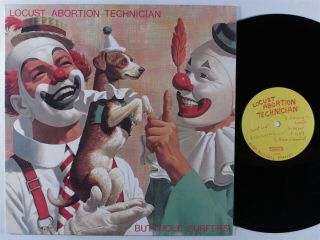Butthole Surfers Locust Abortion Technician Touch And Go Lp Vg,