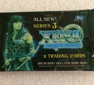 Xena Warrior Princess Series 3 Trading Cards (3 Packs) 3