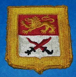 Salty Ww2 17th Cavalry Recon Squadron 1st Style Patch Off Uniform
